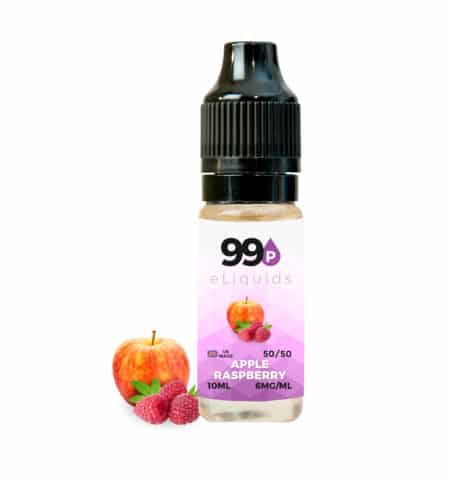 Apple & Raspberry E Liquid - 10ml – 50PG / 50VG