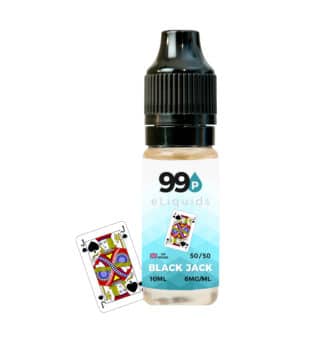 Black Jack E Liquid - 10ml – 50PG / 50VG