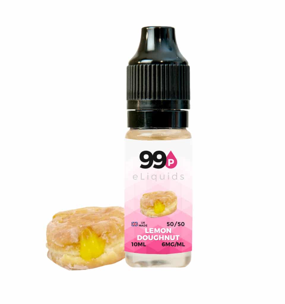 Lemon Doughnut E Liquid - 10ml – 50PG / 50VG UK Made