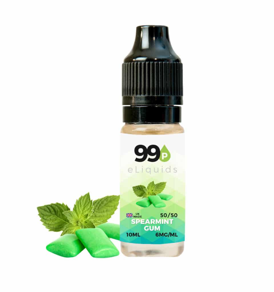 Spearmint Gum E Liquid - 10ml – 50PG / 50VG